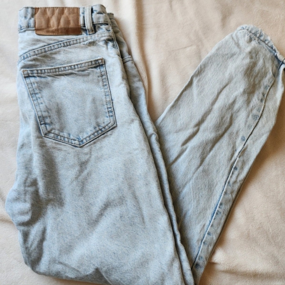 Zara mom jeans